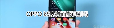 OPPO k5支持面部识别吗_面部识别