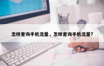 怎样查询手机流量，怎样查询手机流量?